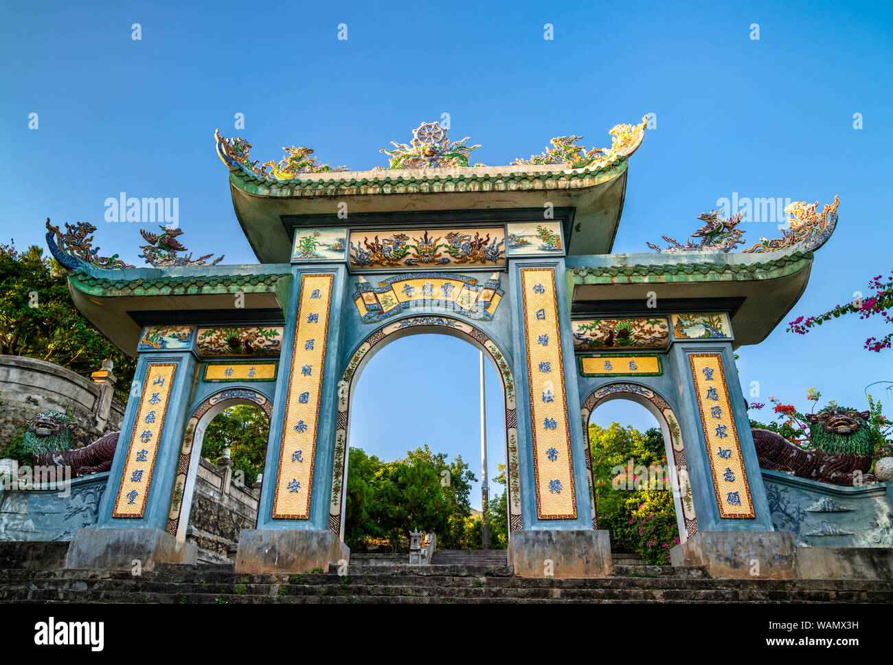 Linh Ung Pagoda in Da Nang, Vietnam Stock Photo