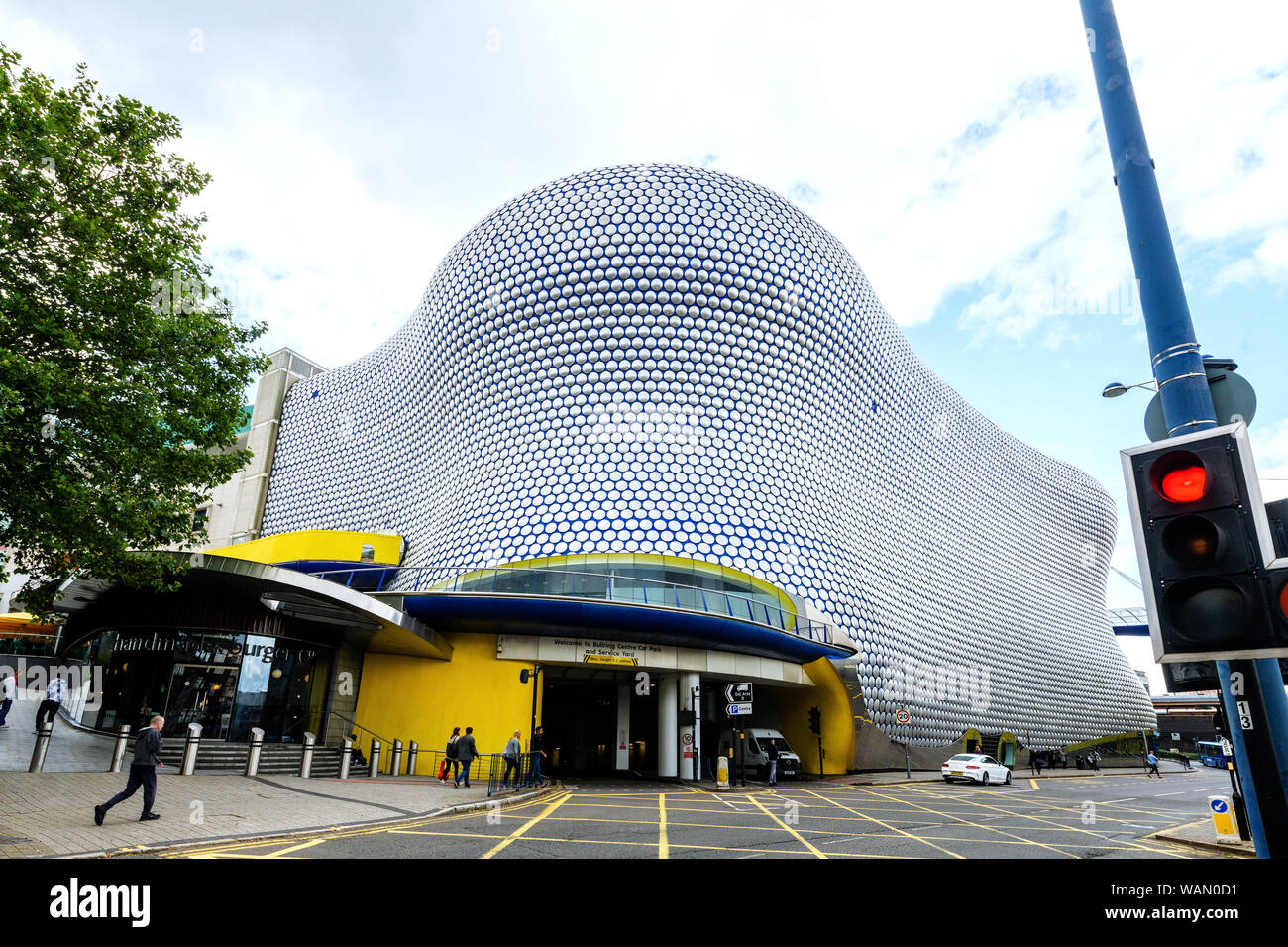Traffic Lights Birmingham Stock Photo Alamy