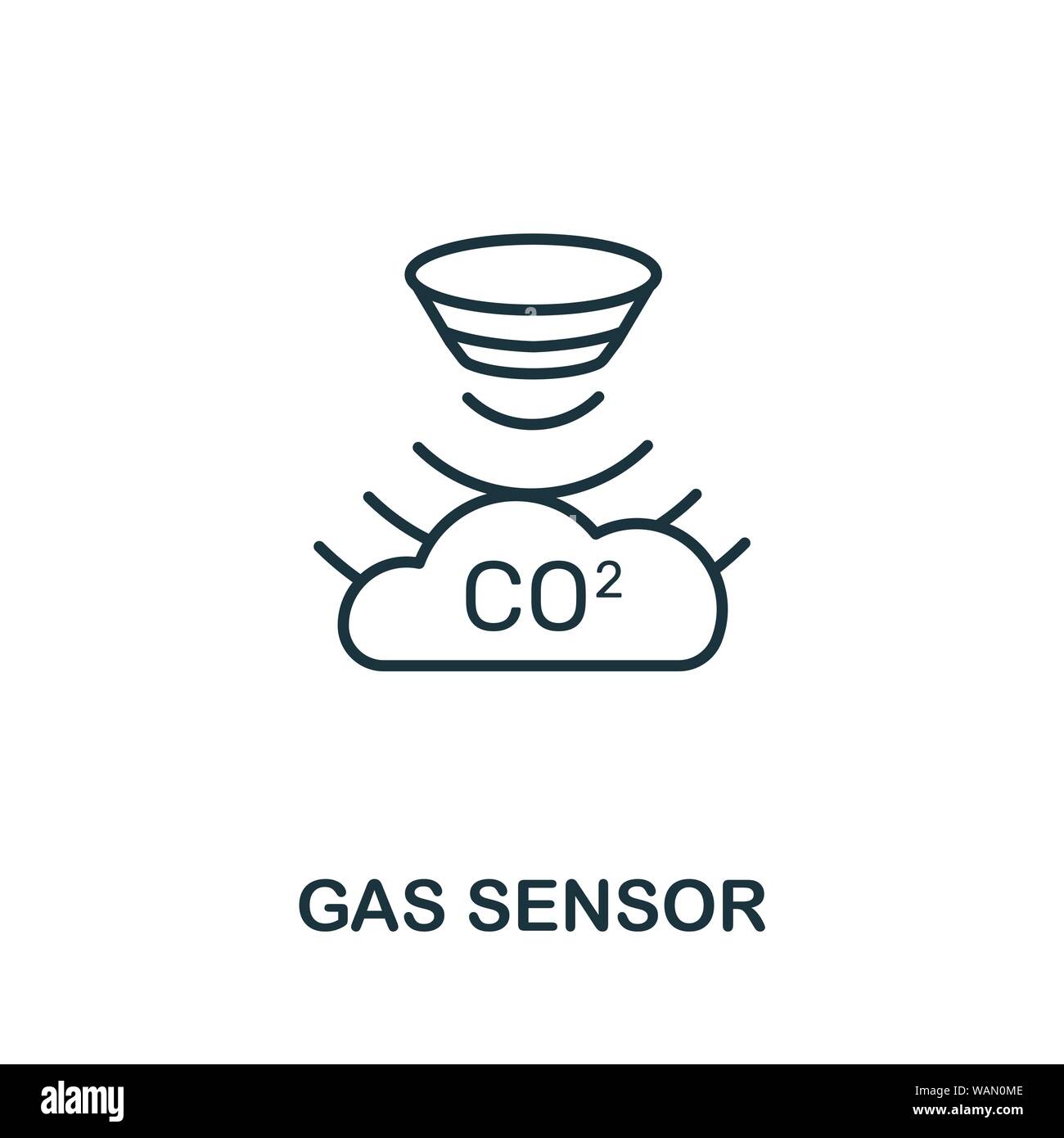 Gas Sensor Outline Icon Thin Line Style From Sensors Icons Collection Pixel Perfect Simple Element Gas Sensor Icon For Web Design Apps Software Stock Vector Image Art Alamy