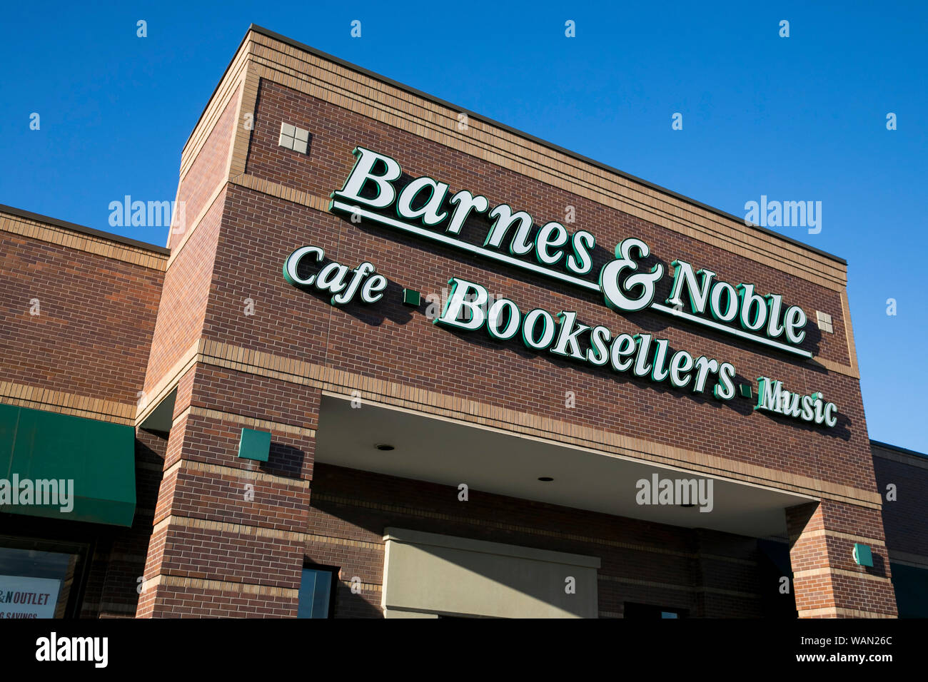 A Logo Sign Outside Of A Barnes Noble Retail Store Location In