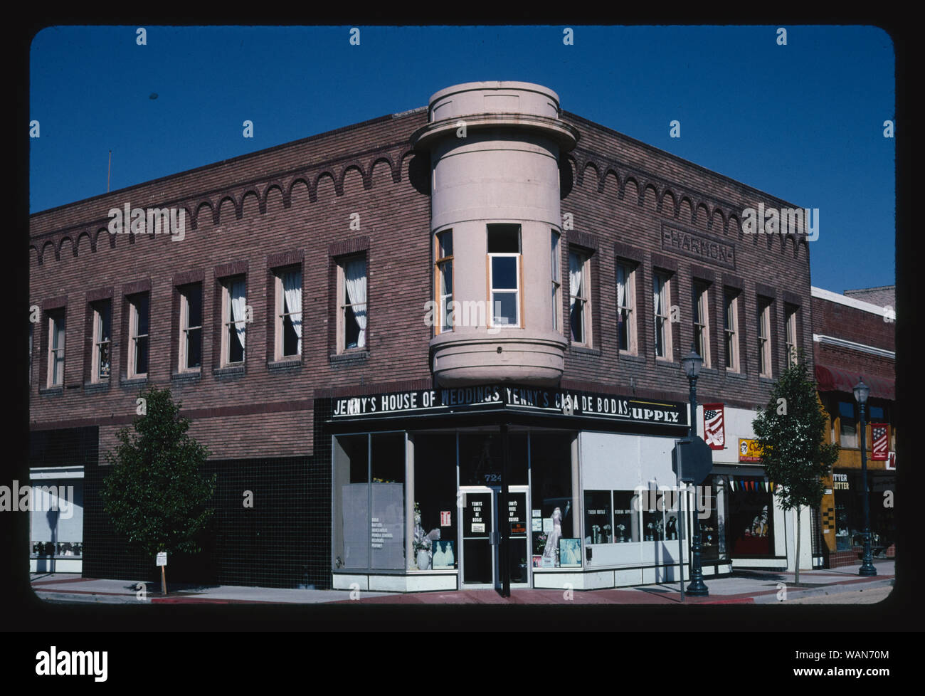 Corner Building, Caldwell, Idaho Stock Photo Alamy