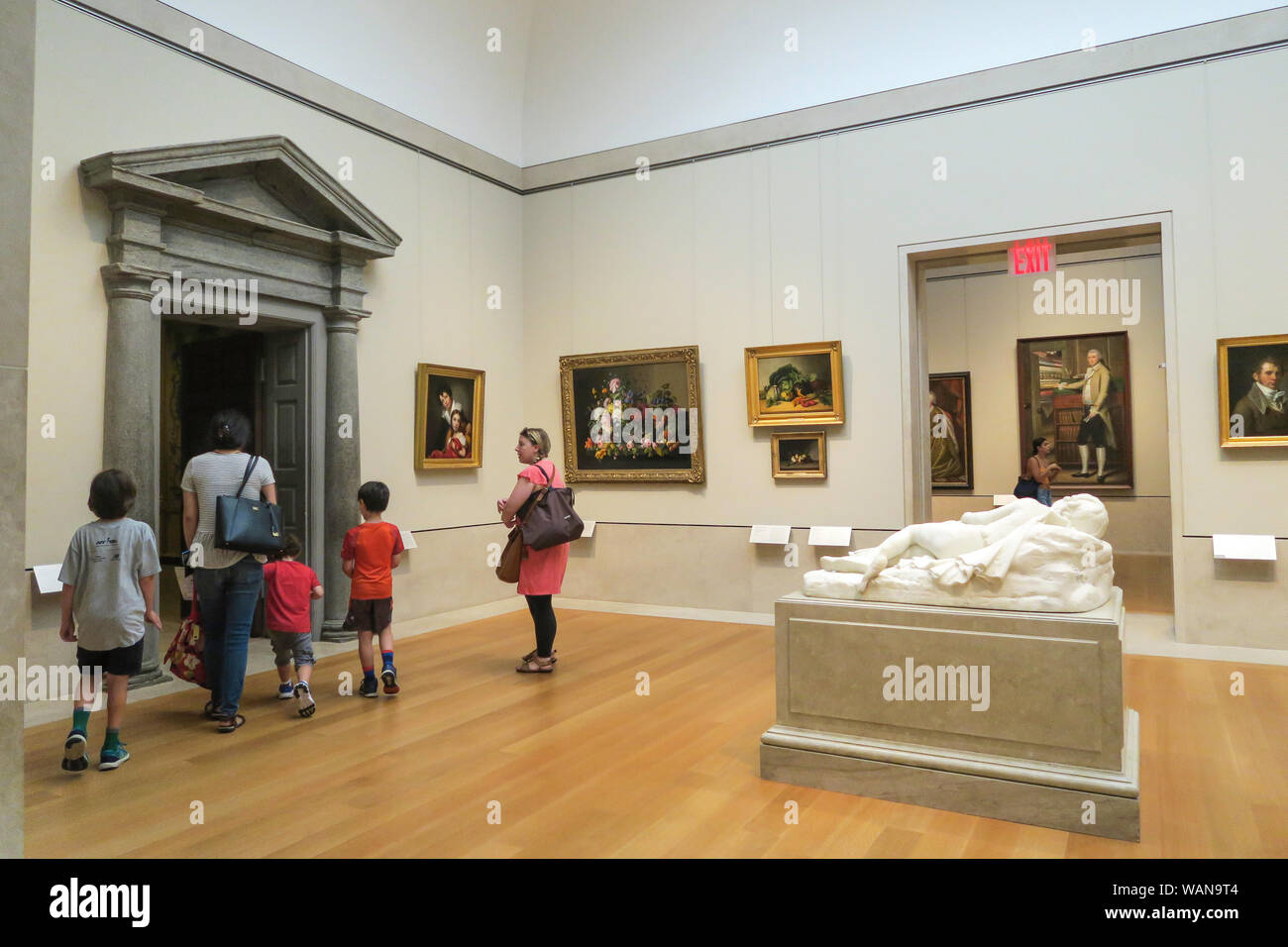 The Metropolitan Museum of Art is a popular tourist attraction on Museum Mile, New York City