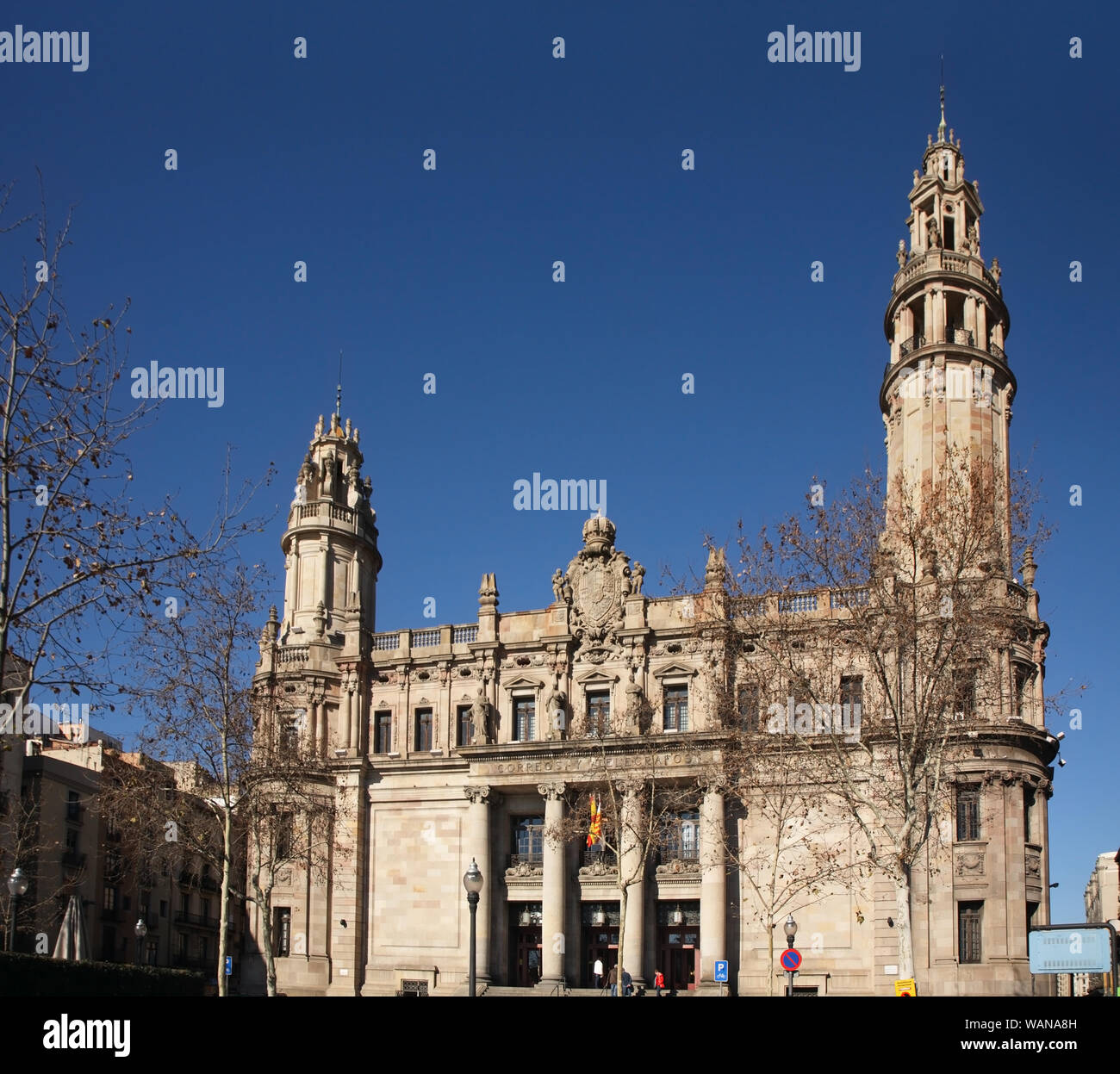 Post office in Barcelona. Spain Stock Photo Alamy