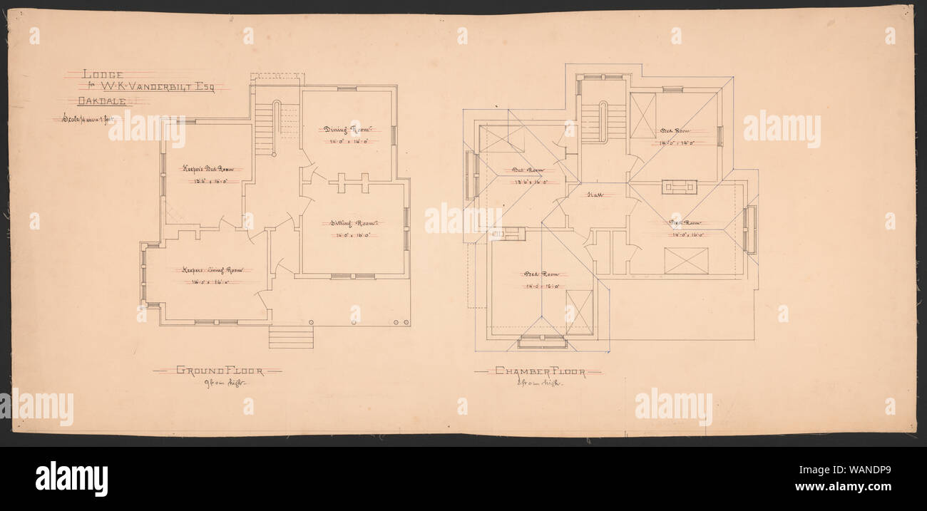 Country residence (Idle Hour) for William K. and Alva Vanderbilt