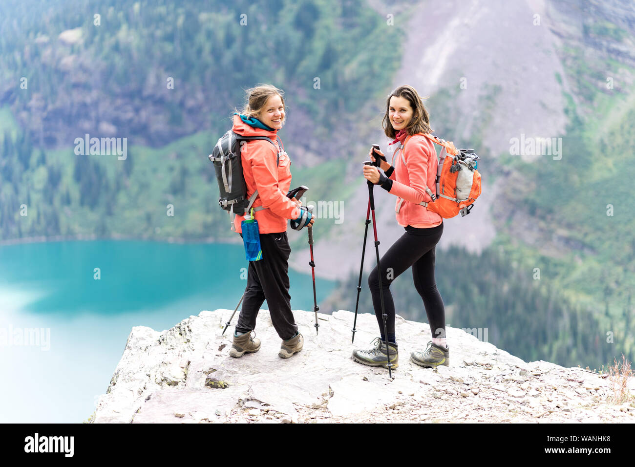 Hikers girls hi-res stock photography and images - Alamy