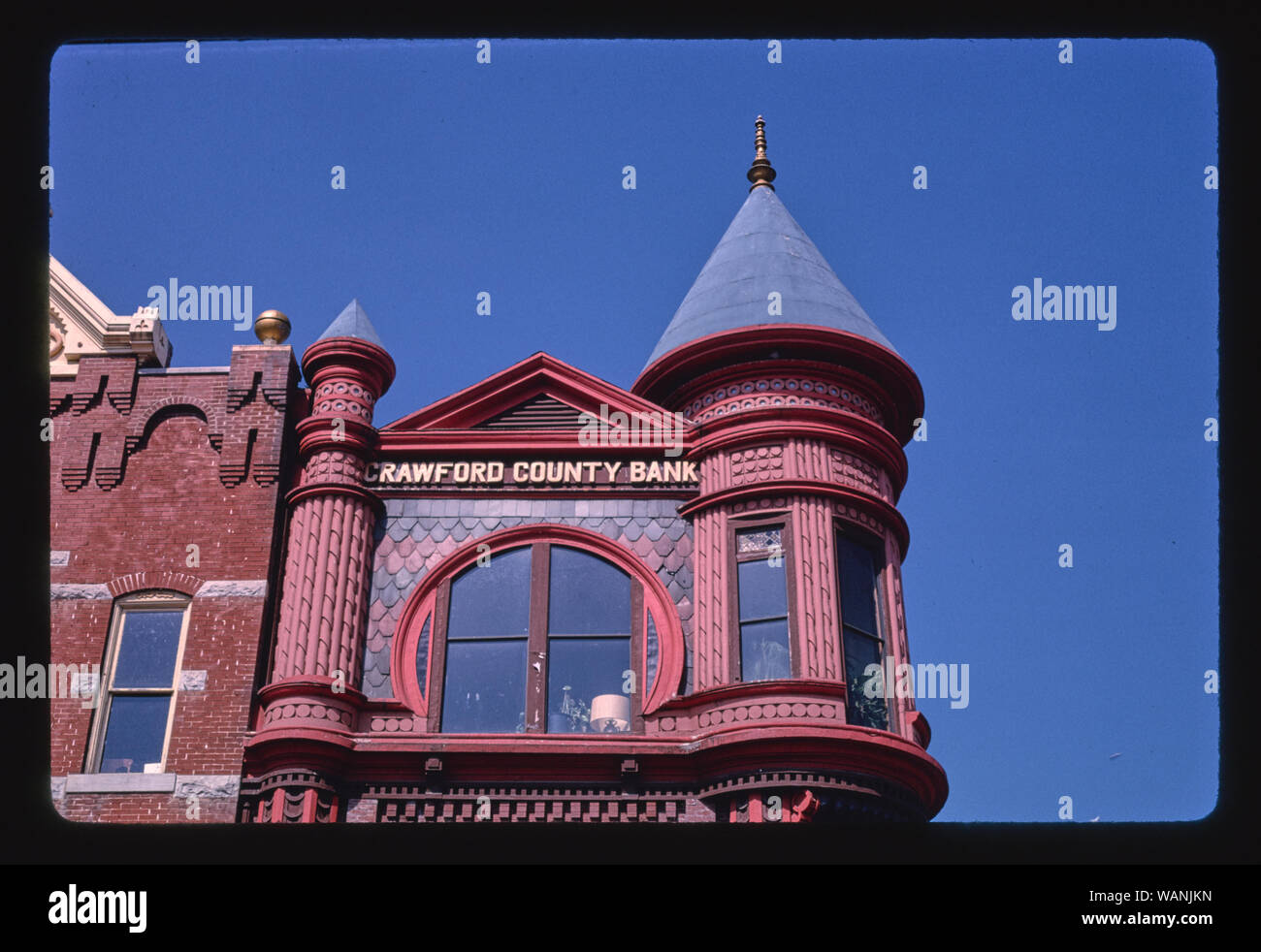 Crawford County Bank, Main Street, Van Buren, Arkansas Stock Photo Alamy