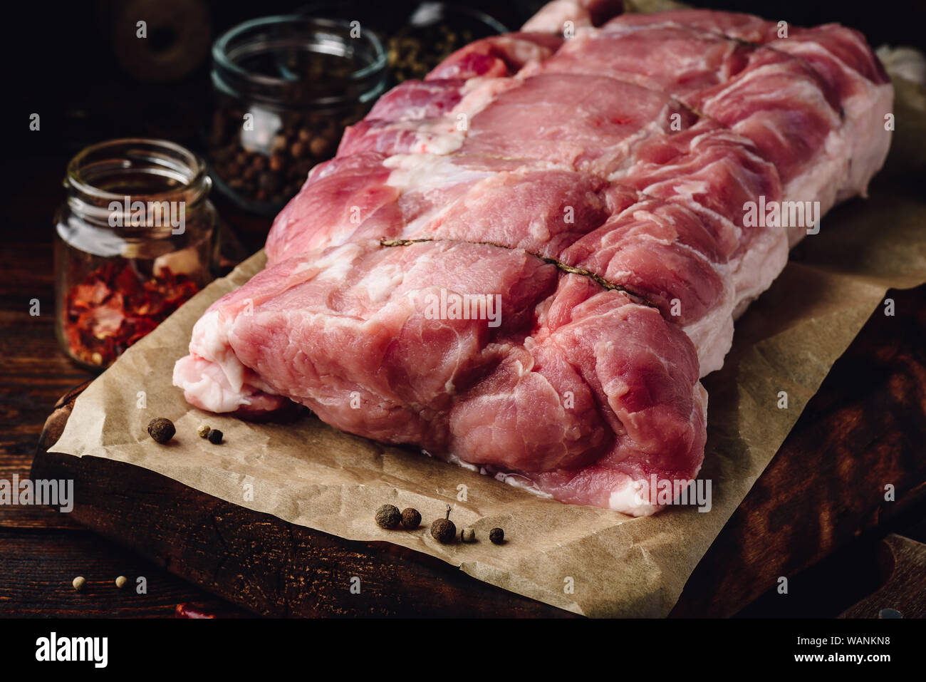 Boneless Loin Joint High Resolution Stock Photography and Images Alamy