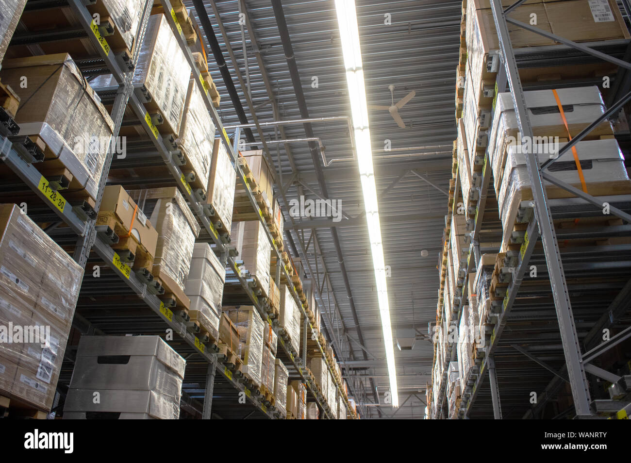 duiven netherlands may 24 2019 ikea warehouse in the ikea store to pick up the purchased goods stock photo alamy