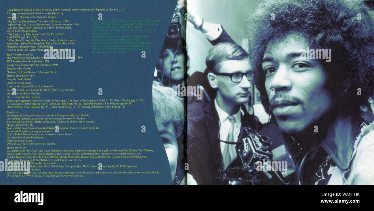 CD: The Jimi Hendrix Experience 