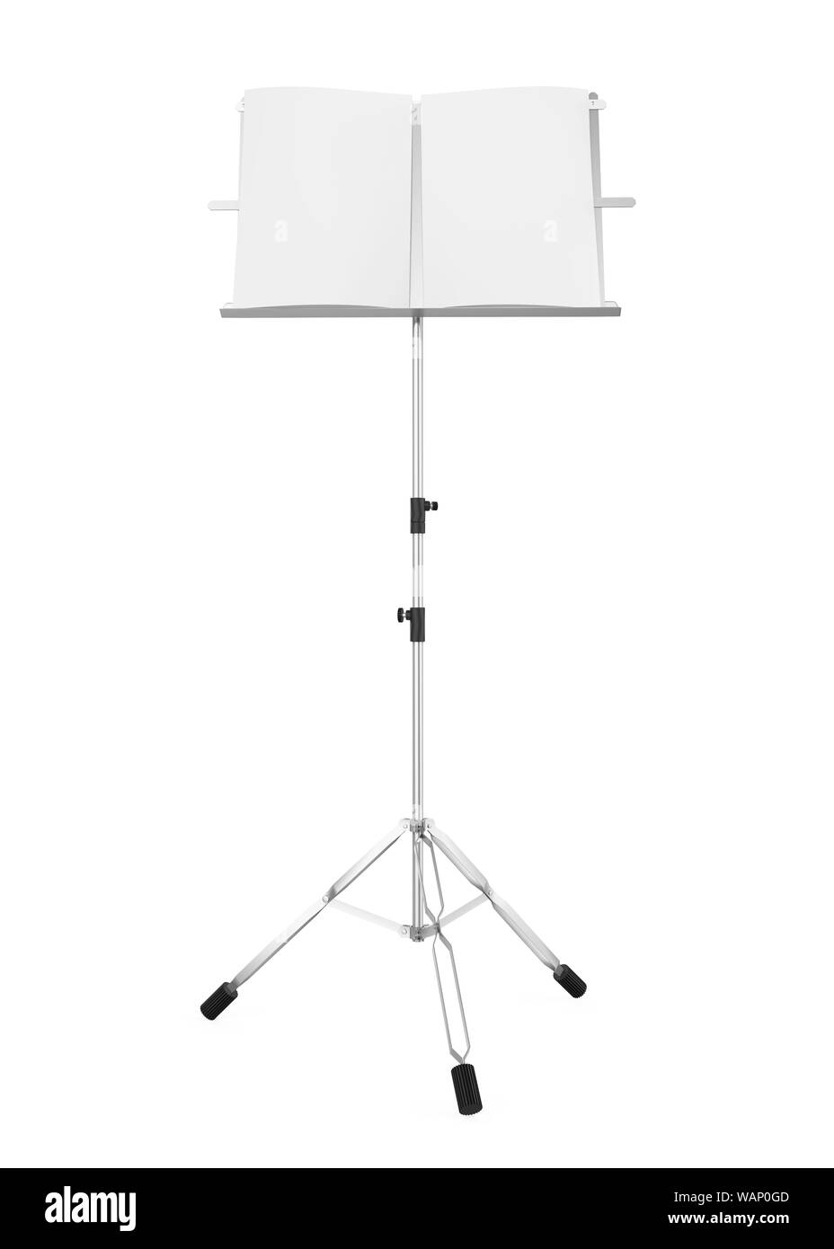 Standing Note Music Note Stand Isolated Stock Photo - Alamy