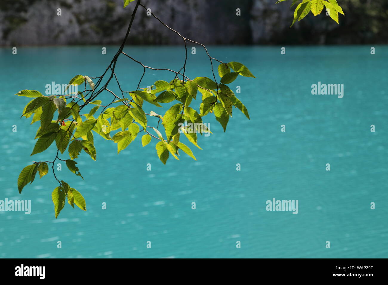 Azure mountain lake hi-res stock photography and images - Alamy