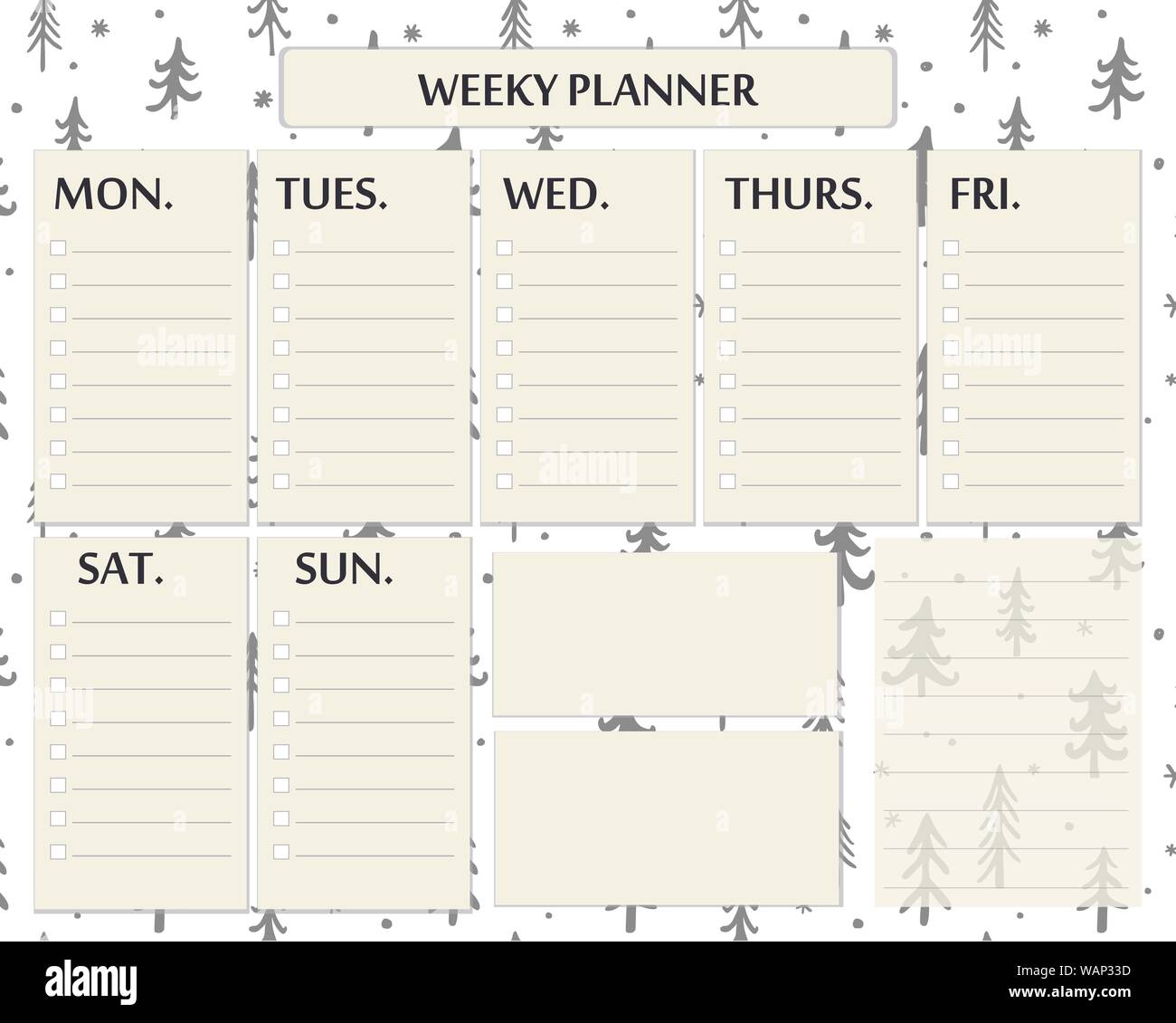 cute daily planner template
