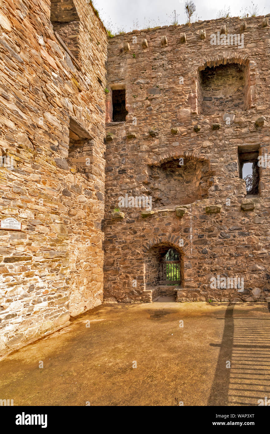 DRUMIN CASTLE GLENLIVET ESTATE MORAY SCOTLAND INTERIOR SHOWING UPPER