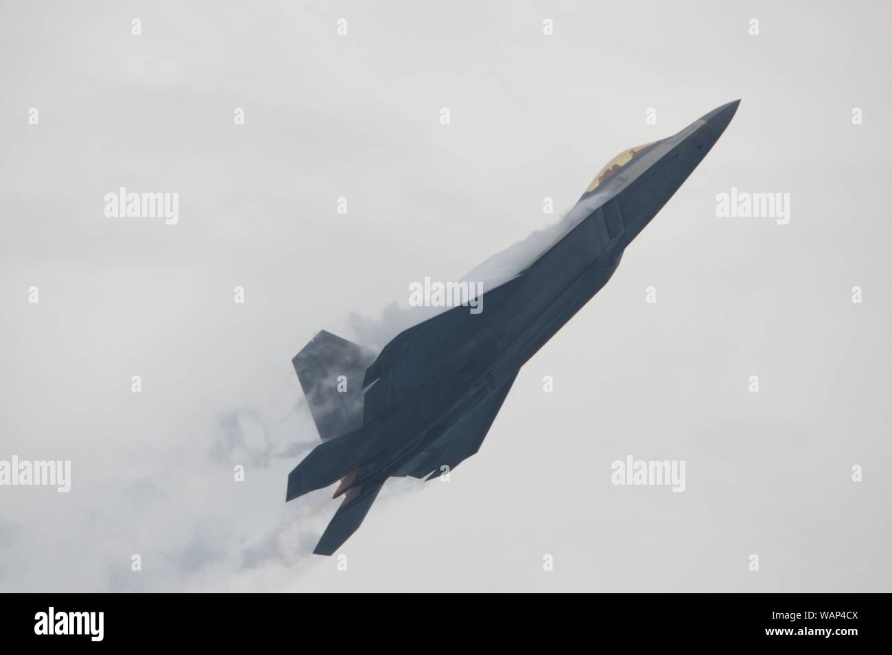 Lockheed Martin, F22 Raptor Demo Team, Chicago Air and Water Show, August 17-18, 2019, F-22 Stock Photo