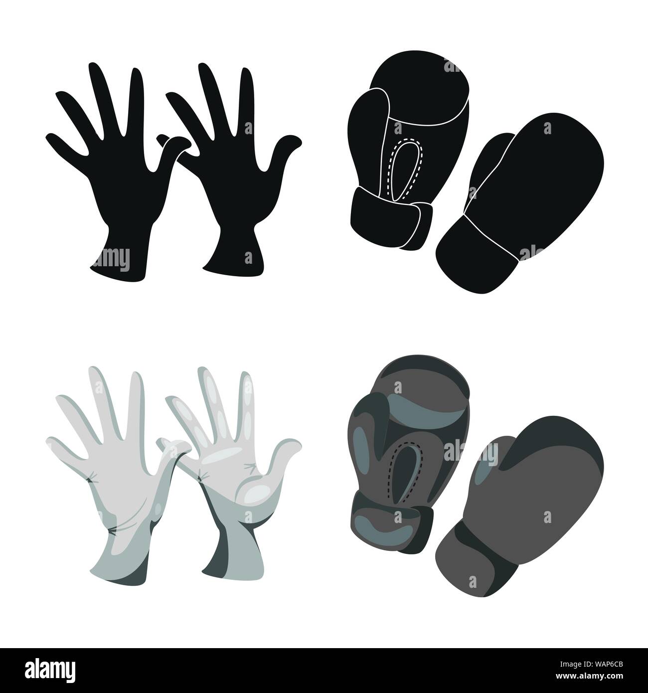 Vector illustration of silhouette and safety symbol. Set of silhouette and comfort stock vector illustration. Stock Vector