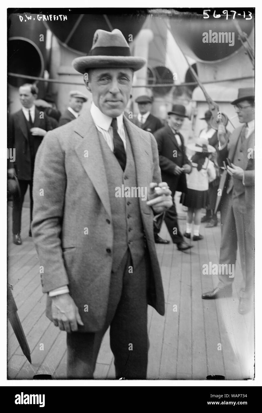 D.W. Griffith Stock Photo