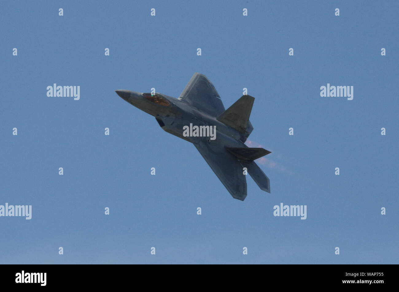 Lockheed Martin, F22 Raptor Demo Team, Battle Creek Air Show, July 2019, F-22 Stock Photo