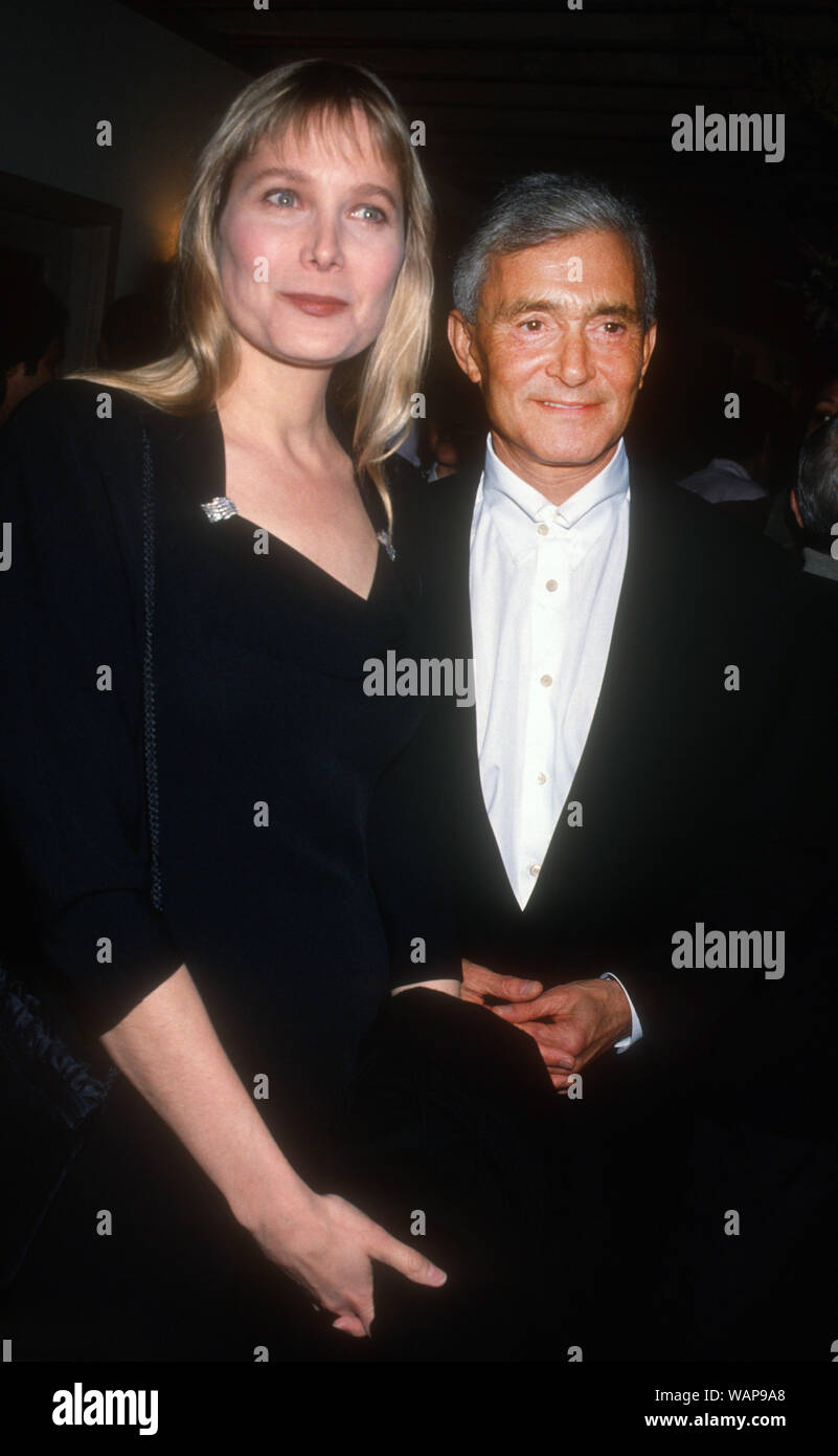 Vidal Sassoon, Deborah Raffin, 1993, Photo By Michael Ferguson/PHOTOlink Stock Photo