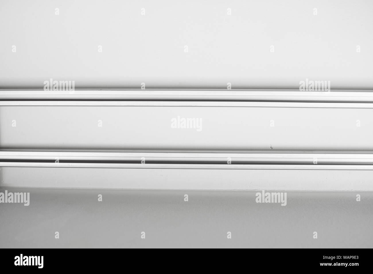 Rail For A Tulle Or Curtain On A White Ceiling Curtain Interior
