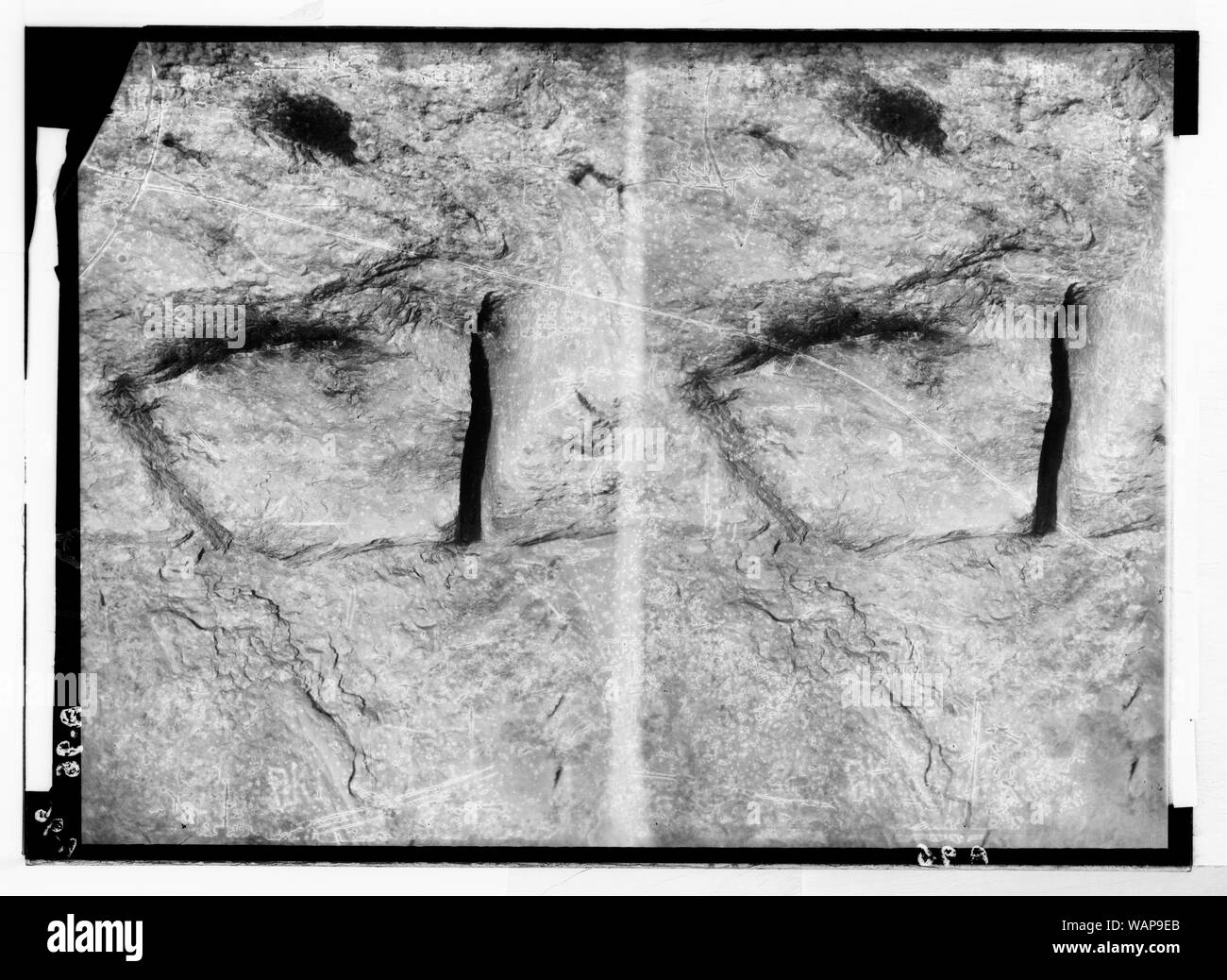 Quarry Keystone Damascus Gate and environs. Keystone in Solomon's Quarries Stock Photo ...