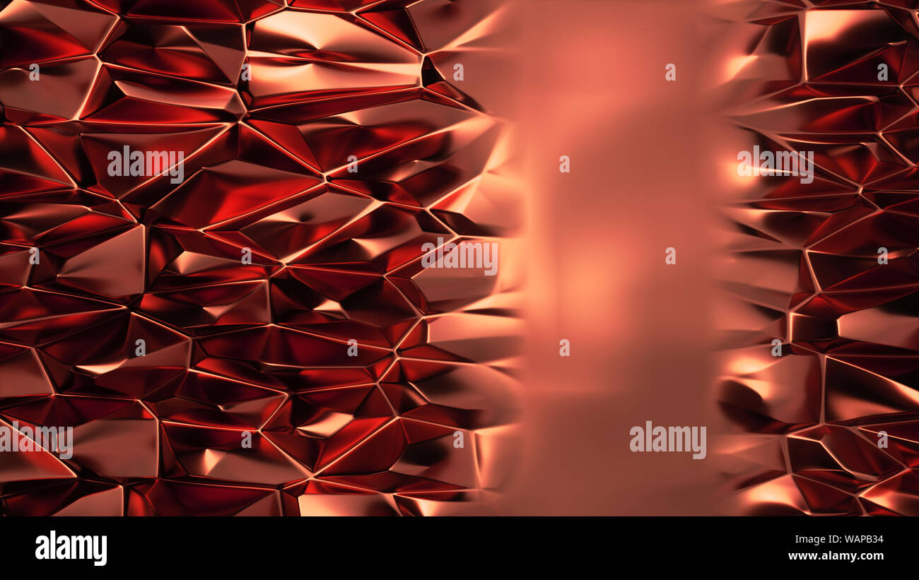 https://c8.alamy.com/comp/WAPB34/abstract-3d-background-with-reflective-red-crystal-ruby-triangle-ceiling-pattern-and-vertical-free-space-WAPB34.jpg