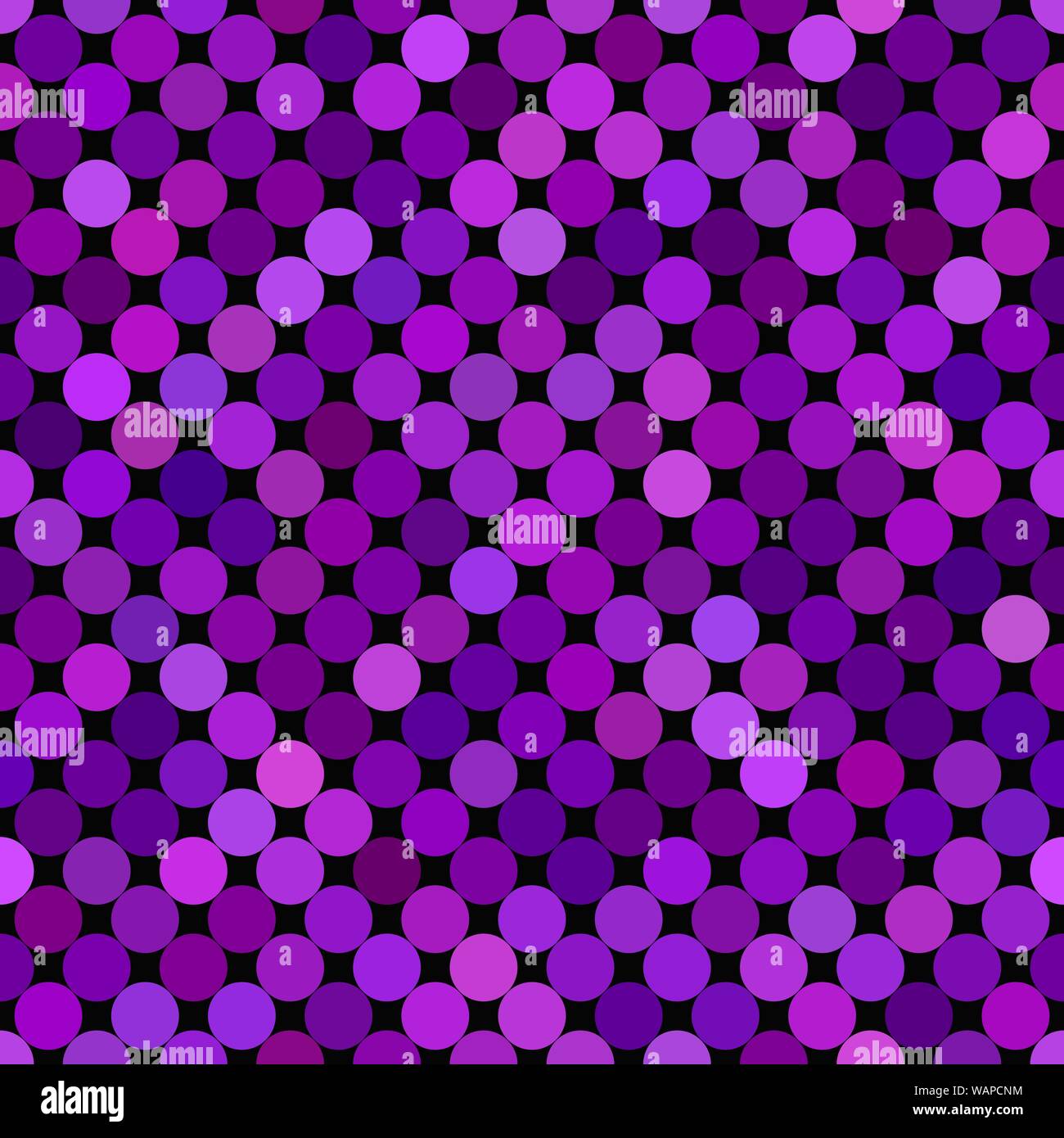 Purple color seamless dot pattern background - vector graphic design ...