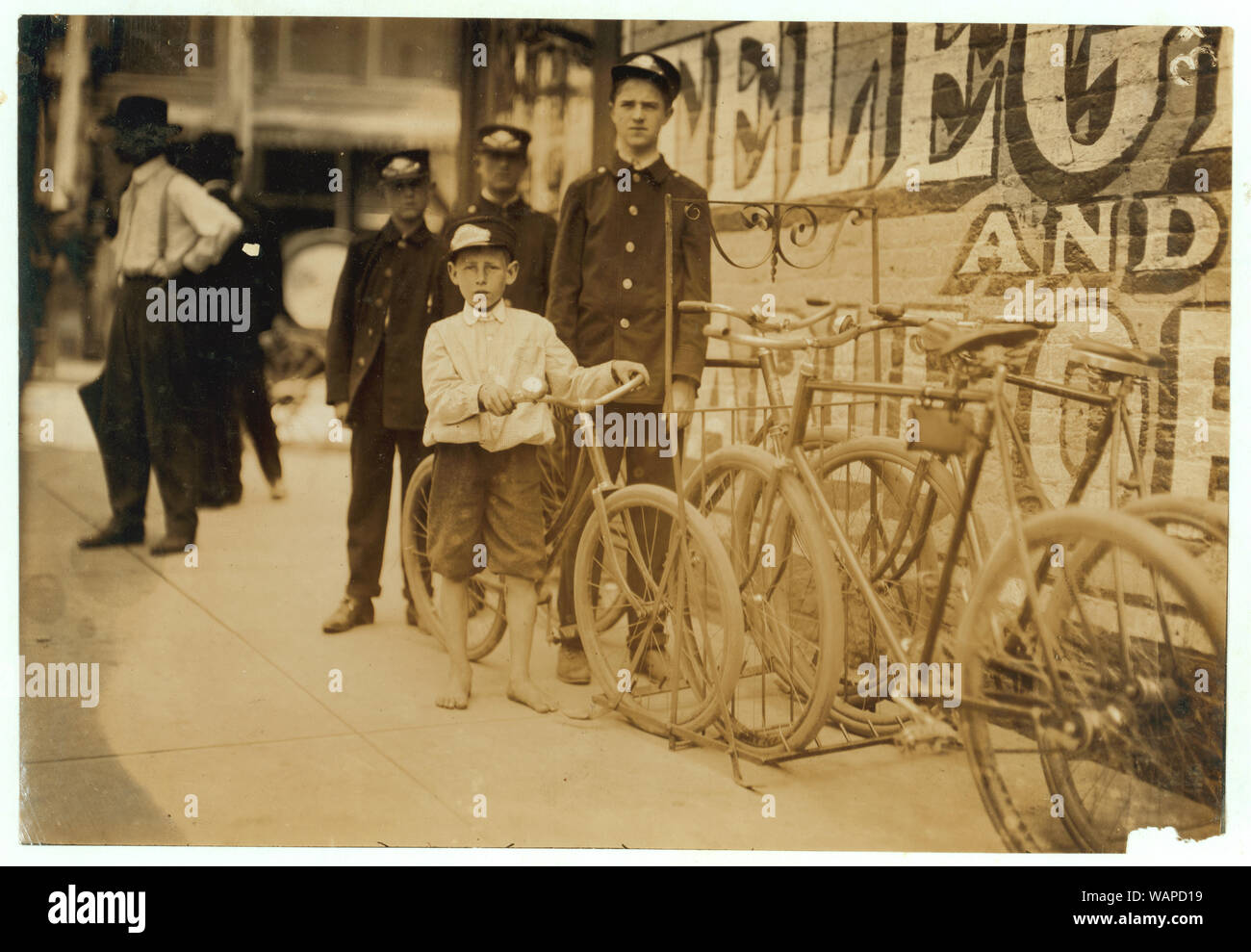 Western union messenger boy hires stock photography and images Alamy