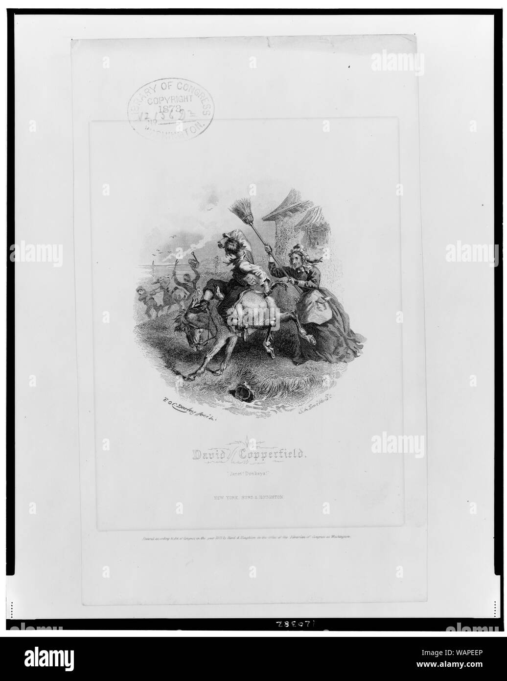 David Copperfield / F.O.C. Darley, fecit. ; S.L.(?) Smith, sc Stock Photo Alamy
