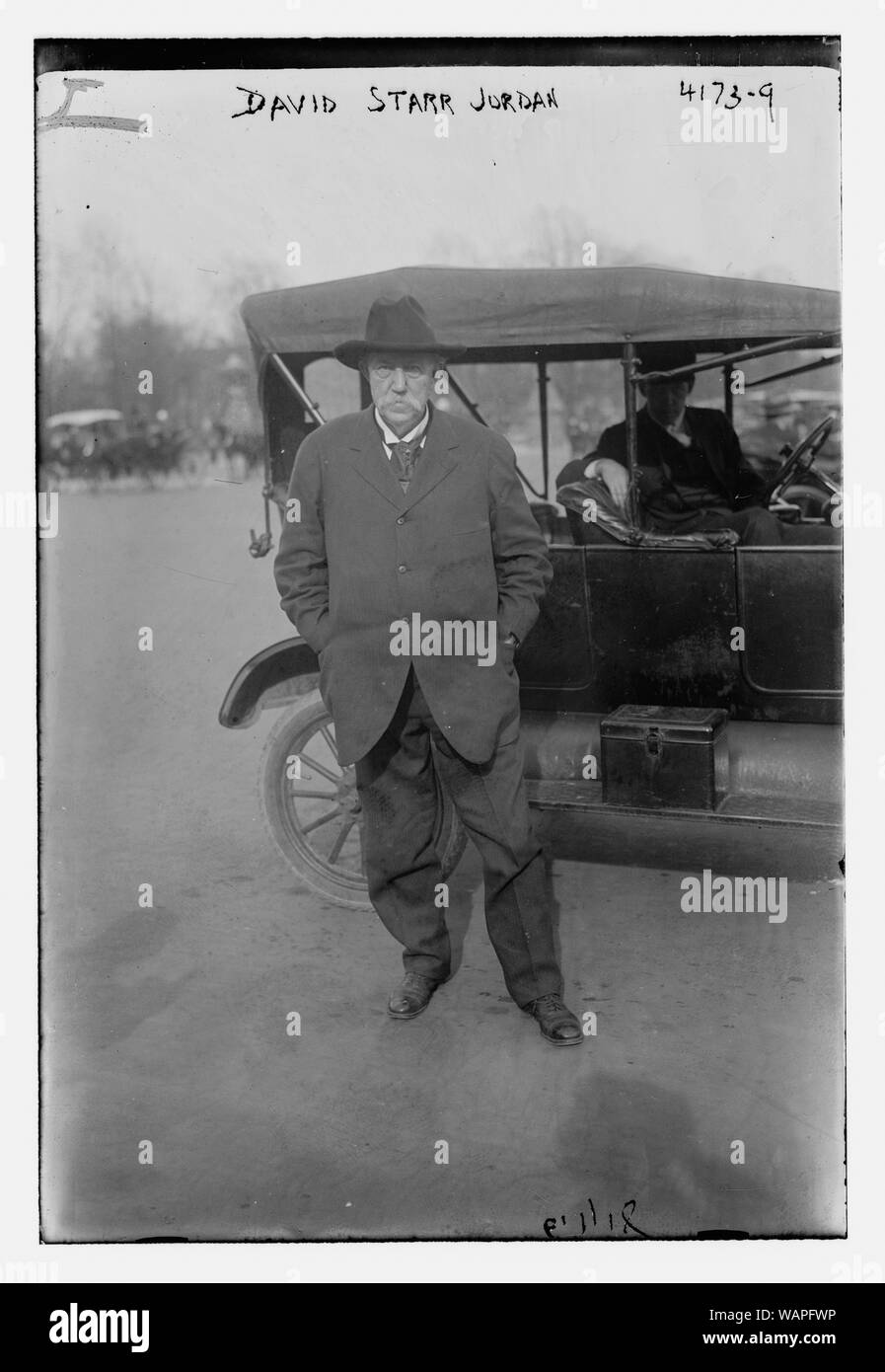 David Starr Jordan Stock Photo
