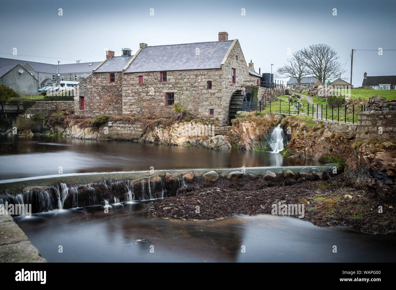 Annalong Corn Mill Stock Photo Alamy