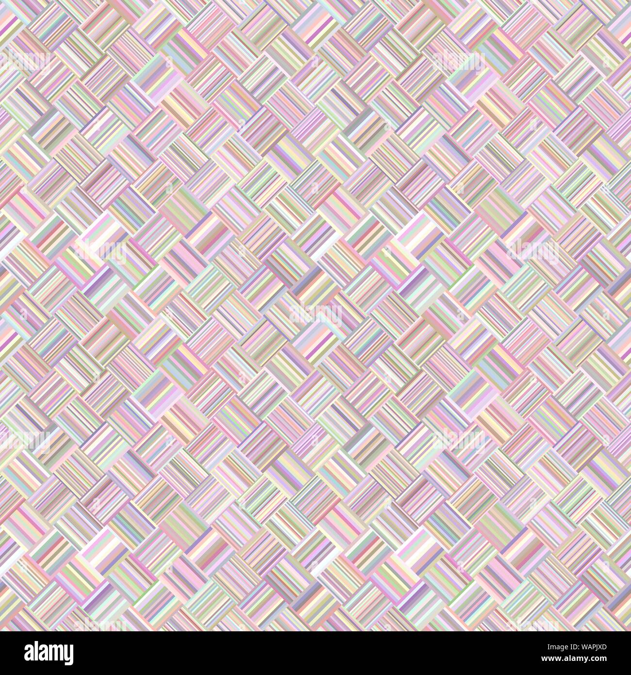Colorful geometric diagonal striped tile mosaic pattern background ...