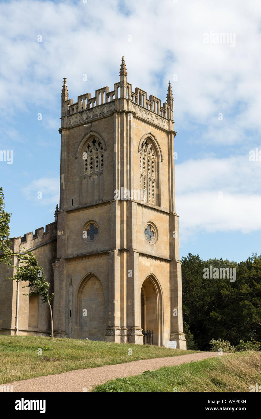 St Mary Magdalene Church at Croome in Worcestershire Stock Photo