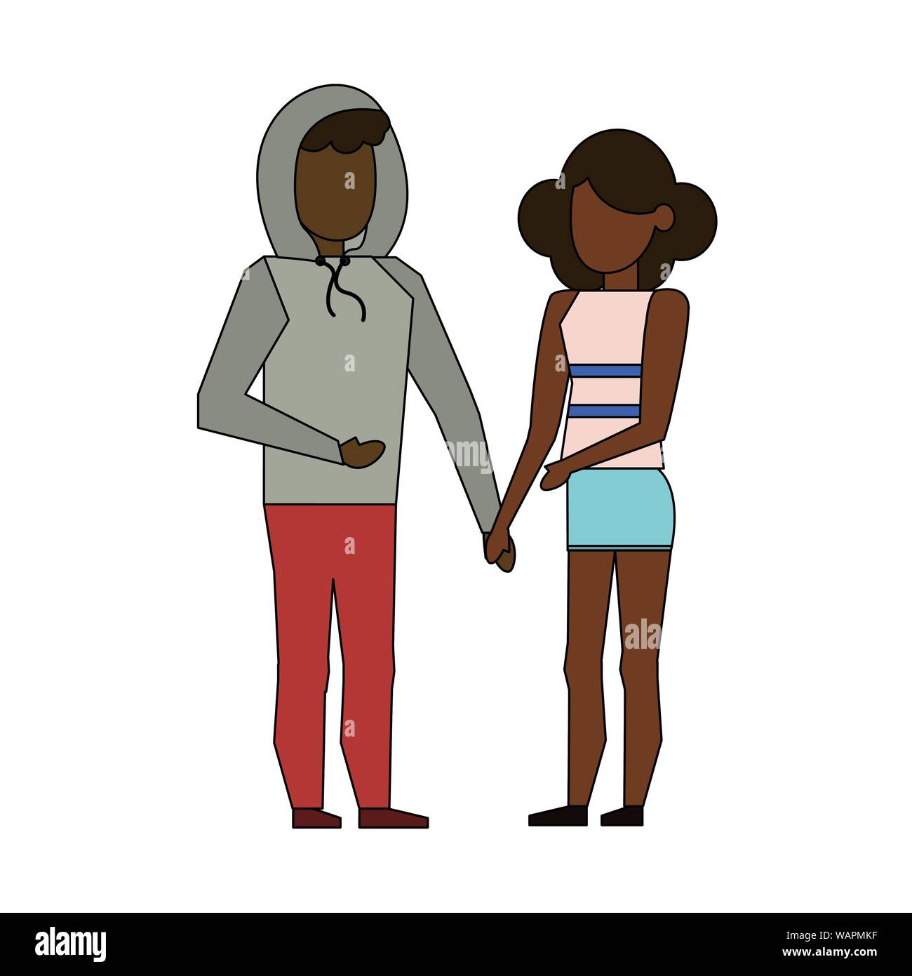 Couple Love Young Relationship Cartoon Stock Vector Image Art Alamy Couple Love Young Relationship Cartoon Stock Vector Image Art Alamy