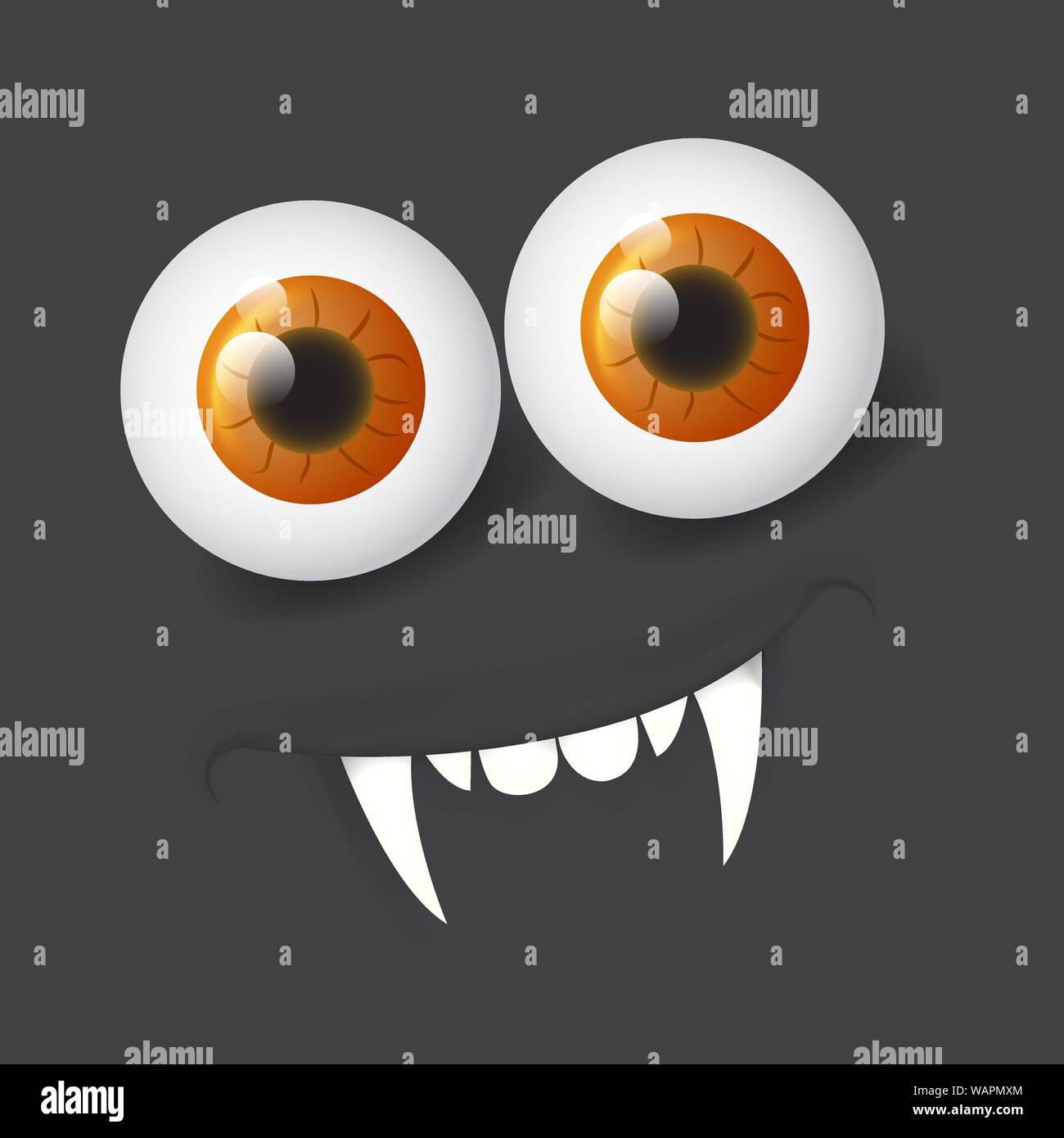 One eye monster emoji hi-res stock photography and images - Alamy