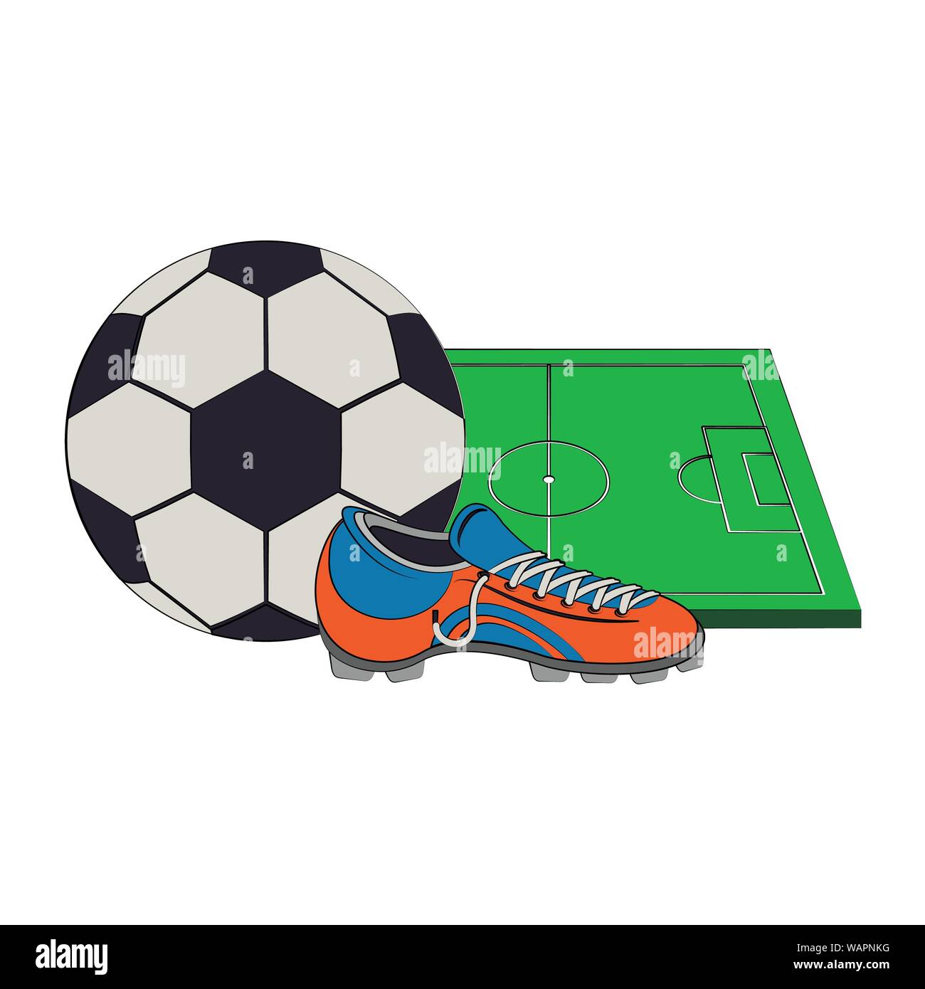 Soccer football sport game concept Stock Vector Image & Art - Alamy