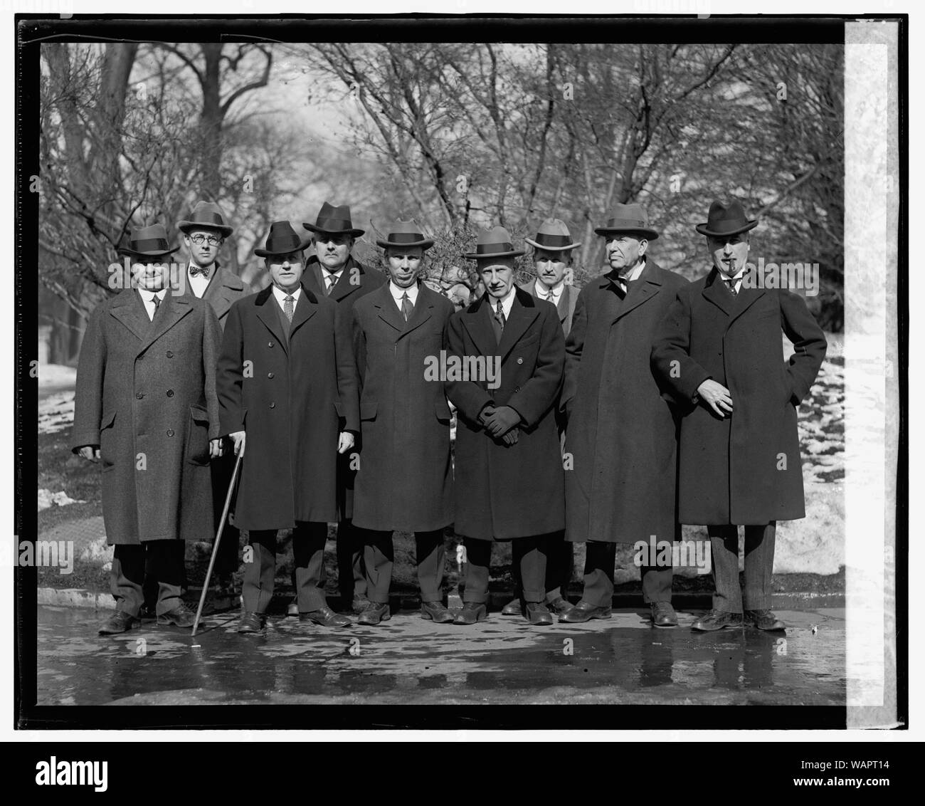 Delegation from Maine on potato embargo at W.H., 1/31/25 Stock Photo