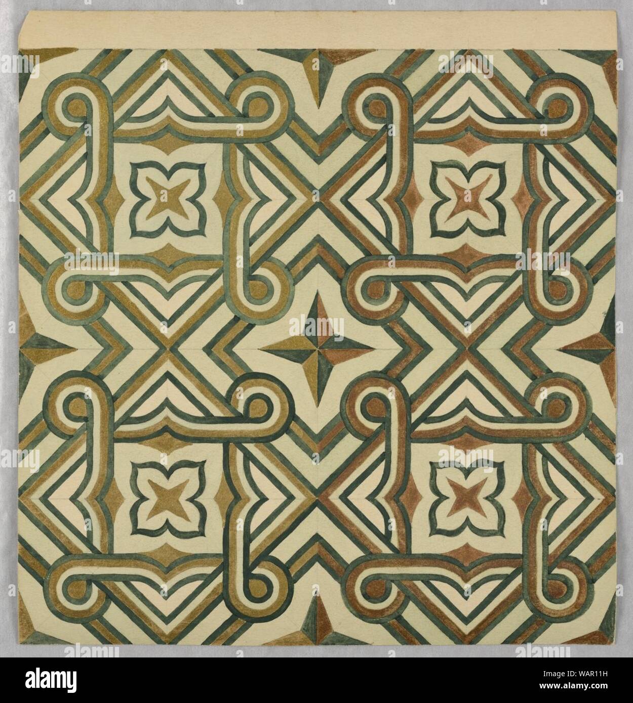 Drawing, Ceramic Tile design, 188099 Stock Photo Alamy