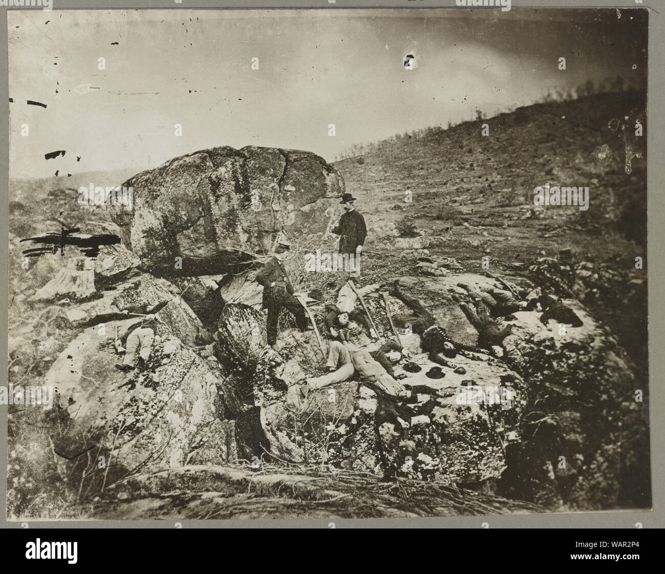 Devil's Den, Gettysburg Stock Photo - Alamy