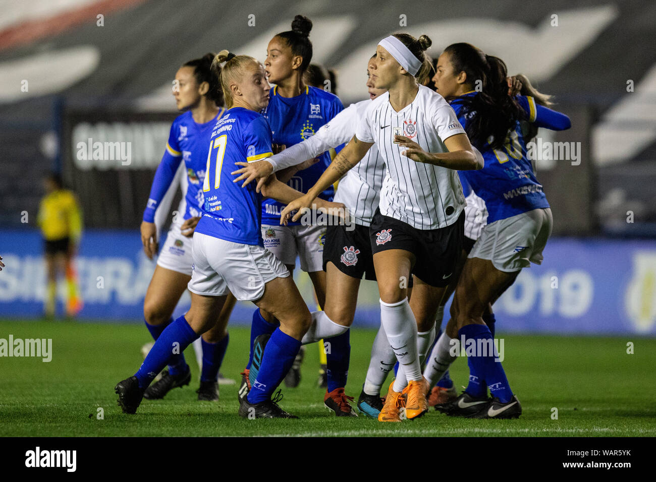 Sao Paulo Sp 21 08 2019 Futebol Feminino Corinthians X Sao Jose Brazilian Women S Ball Cll Championship