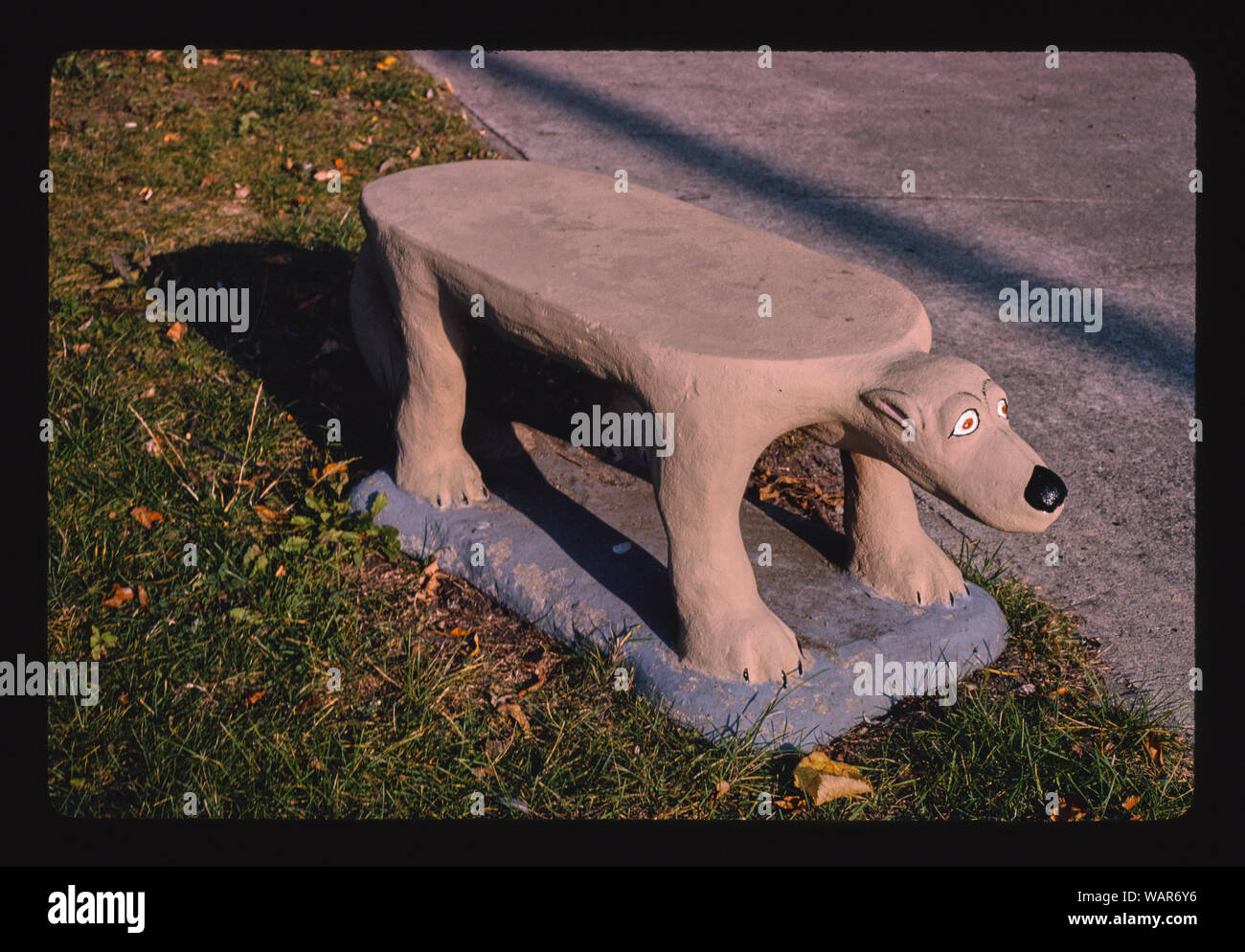 Dinosaur Gardens Route 23 Ossineke Michigan Stock Photo