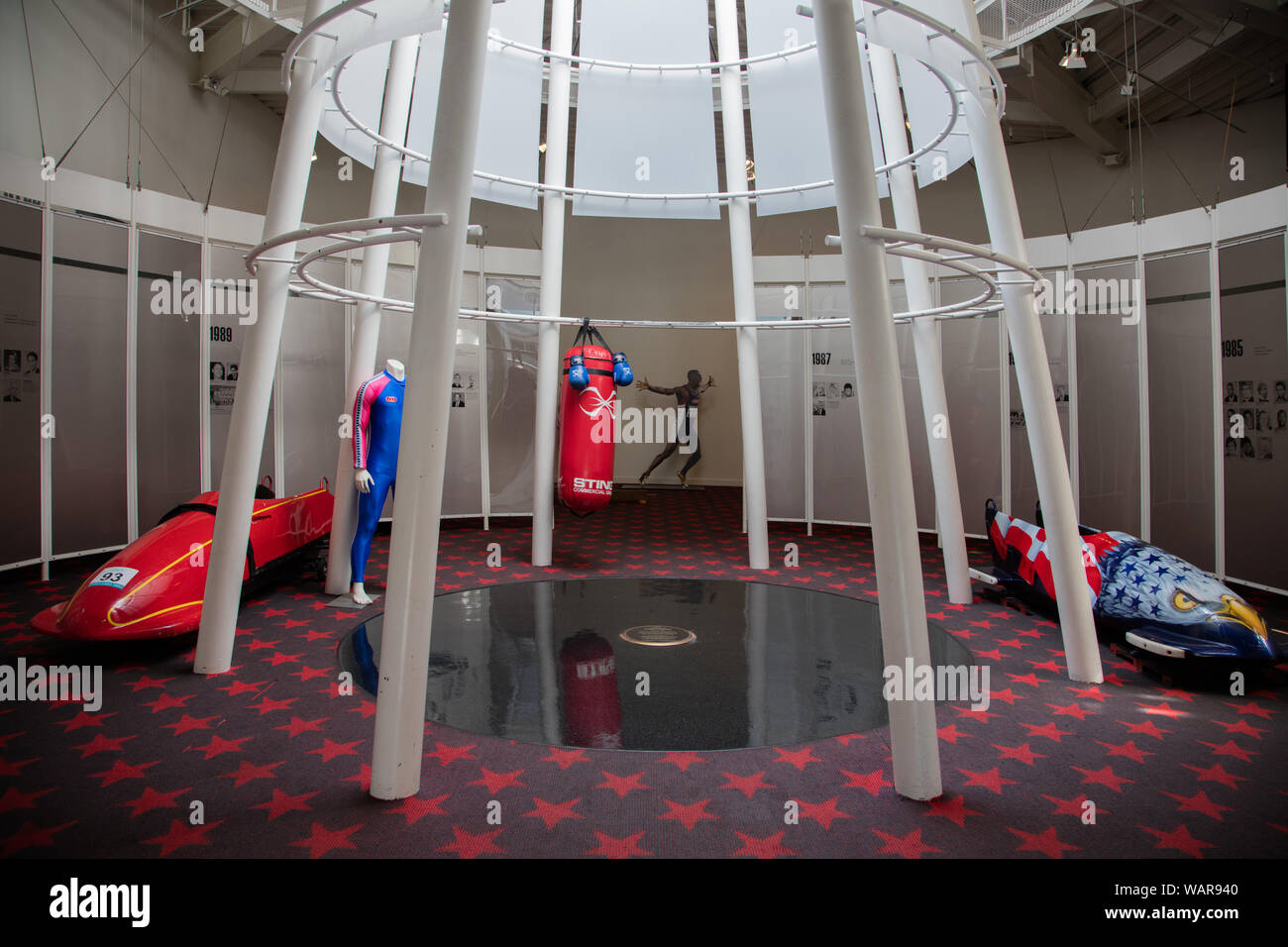 Display at the U.S. Olympic Training Center in Colorado Springs