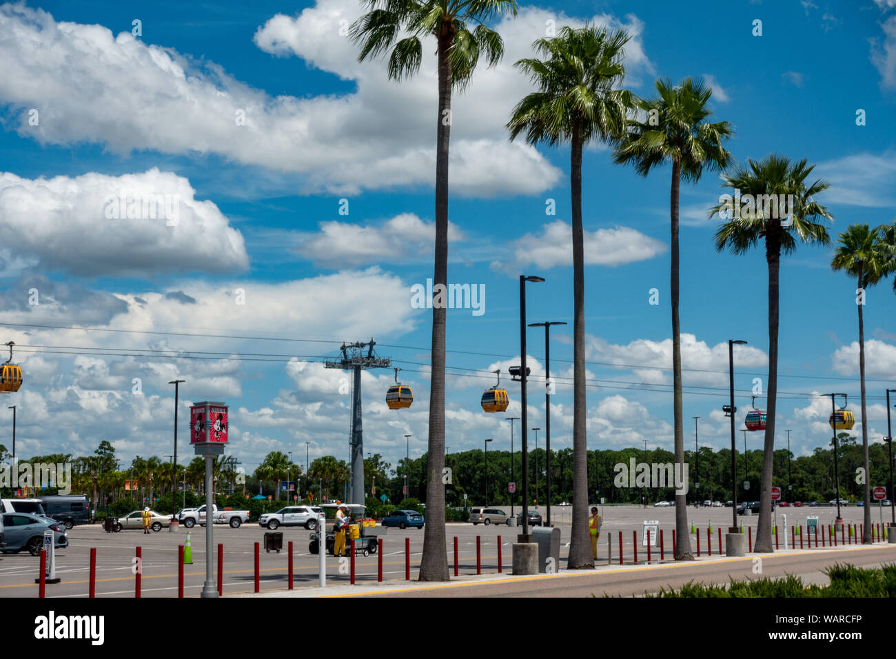 Disney skyliner gondola hires stock photography and images Alamy