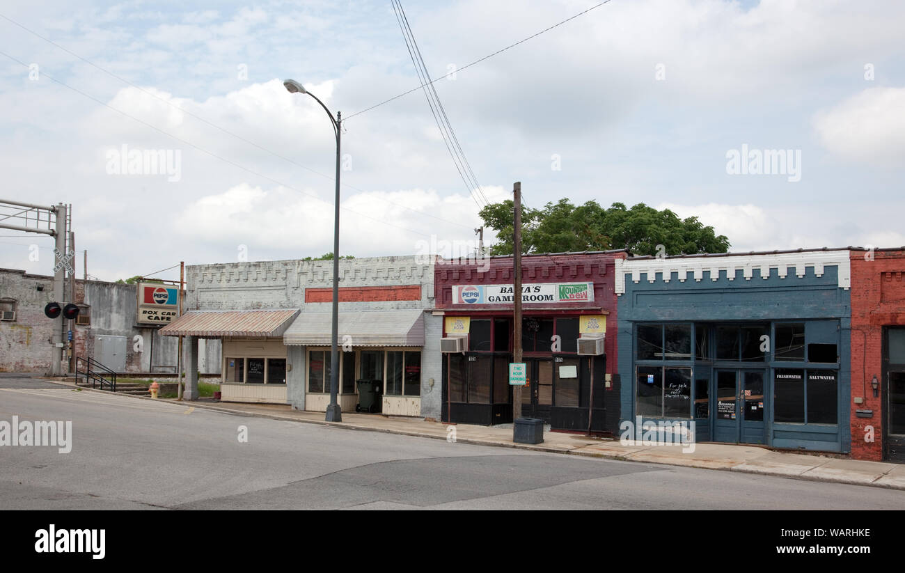 Downtown Athens, Alabama Stock Photo Alamy
