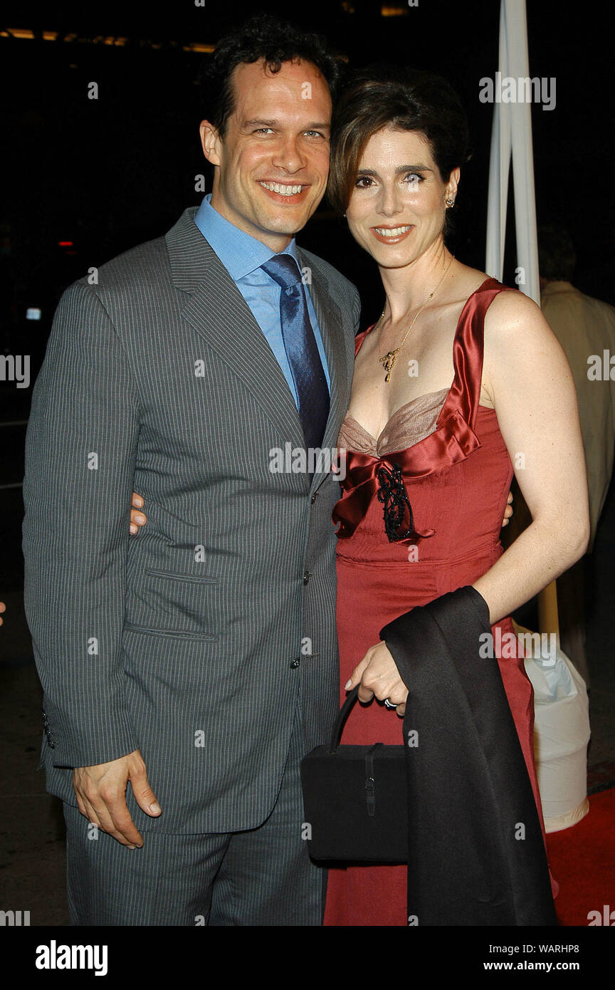 Diedrich Bader and Wife at the Los Angeles Premiere of 'Miss Congeniality 2: Armed and Fabulous' held at Grauman's Chinese Theater in Hollywood, CA. The event took place on Wenesday, March 23, 2005.  Photo by: SBM / PictureLux - All Rights Reserved  - File Reference # 33855-153SBMPLX Stock Photo