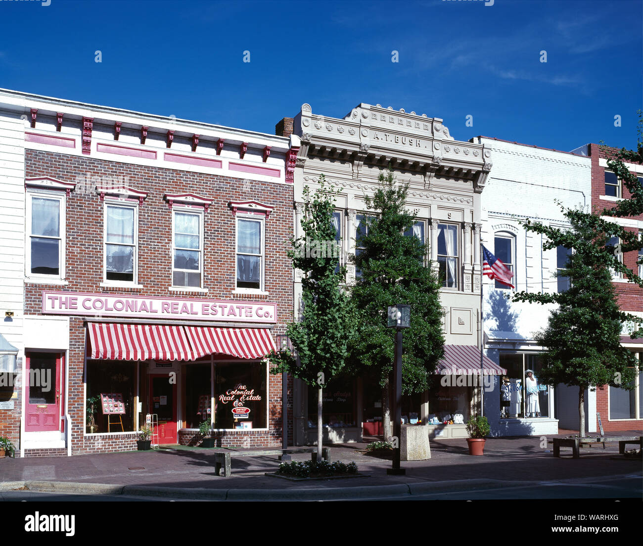 Downtown Edenton, North Carolina Stock Photo Alamy