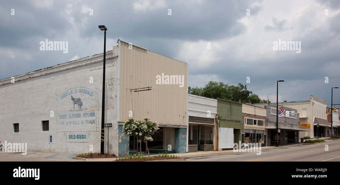 Downtown Sheffield, Alabama Stock Photo Alamy