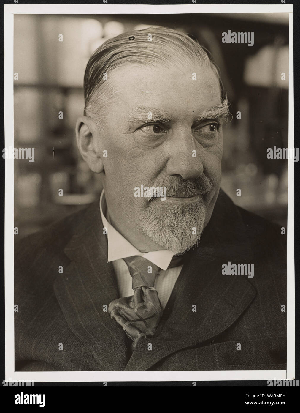 Dr. Charles Norris, New York City's first chief medical examiner Stock