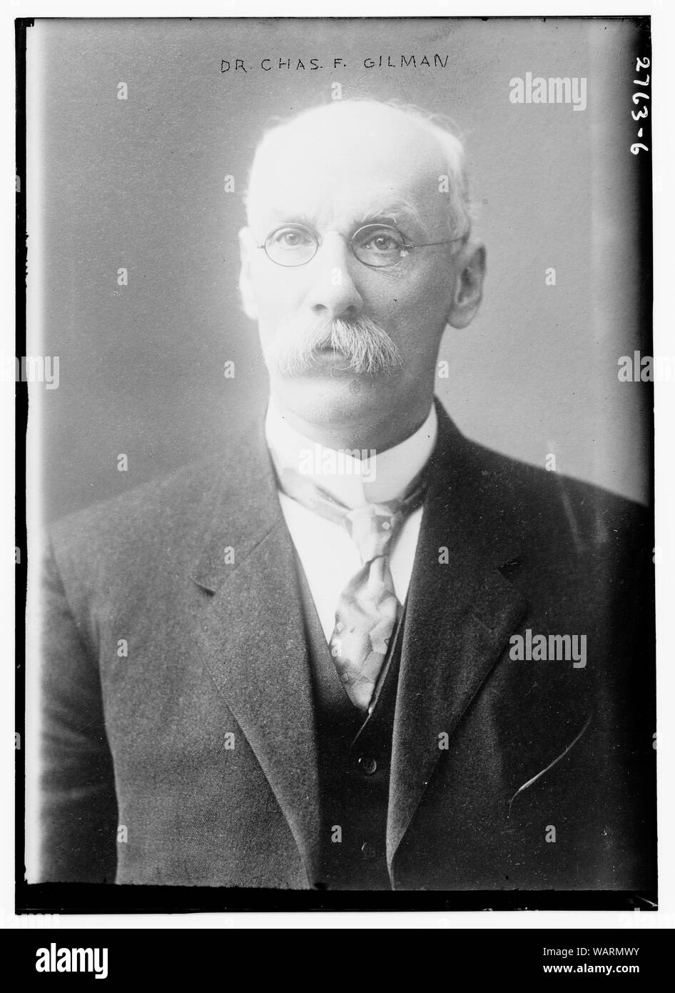 Dr. Chas. F. Gilman Stock Photo Alamy