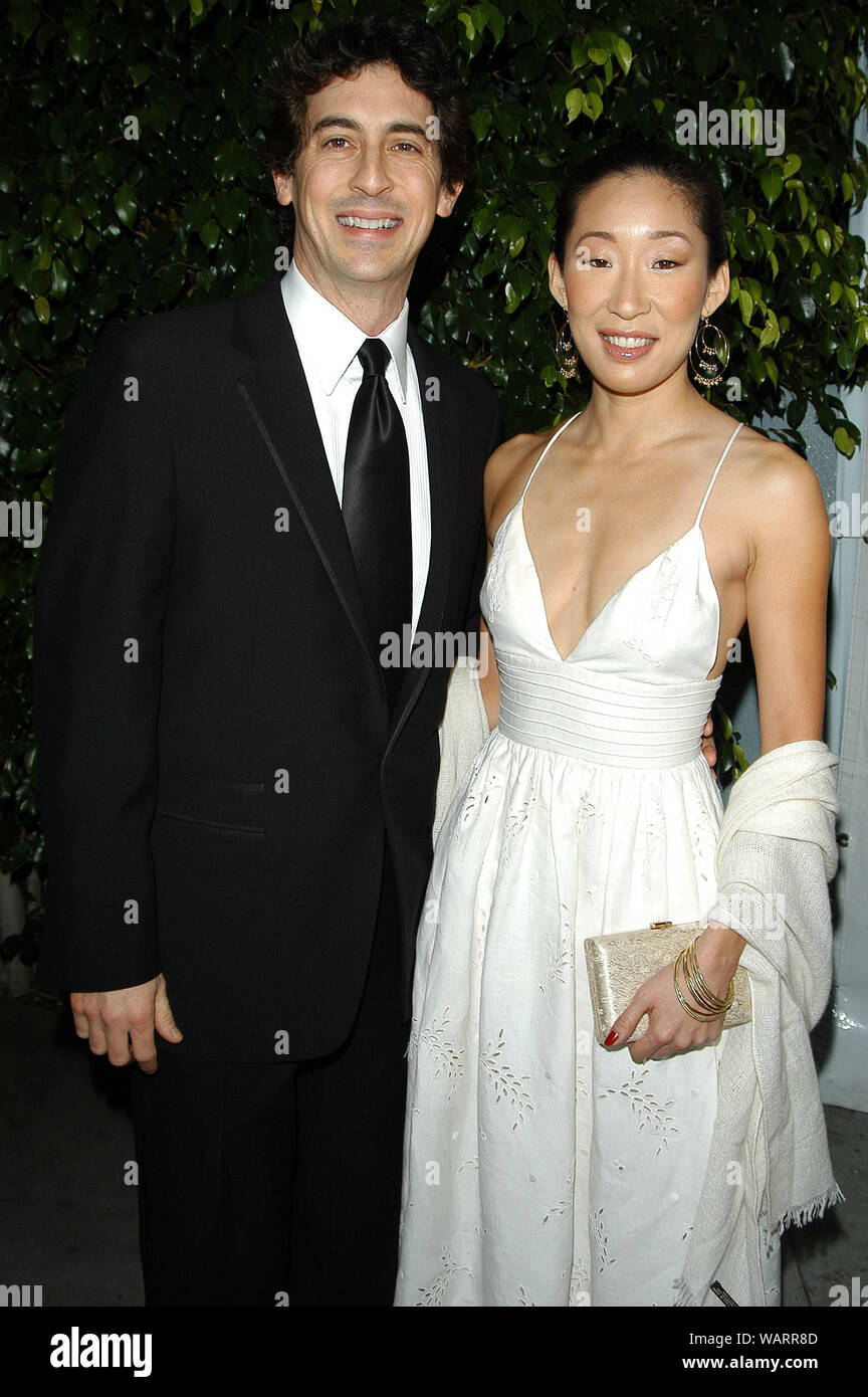 Alexander Payne and Sandra Oh at The 57th Annual Writers Guild Awards