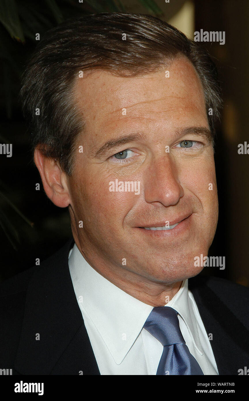 Brian Williams at the 2005 NBC Press Tour held at Universal Hilton in Universal City, CA. The event took place on Friday, January 21, 2005.  Photo by: SBM / PictureLux - All Rights Reserved  - File Reference # 33855-2266SBMPLX Stock Photo